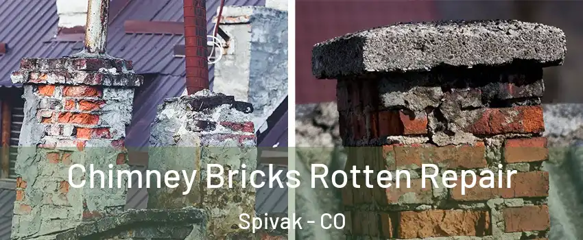 Chimney Bricks Rotten Repair Spivak - CO