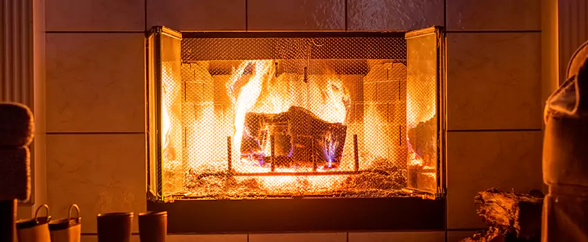 Mendota Hearth Landscape Fireplace Installation in Edgemont, Colorado