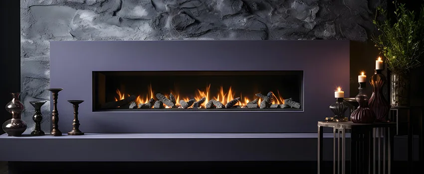 Ember Bed for Ventless Gas Fireplace in Green Mountain Village, CO