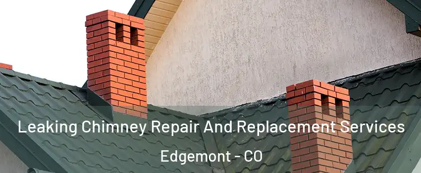 Leaking Chimney Repair And Replacement Services Edgemont - CO