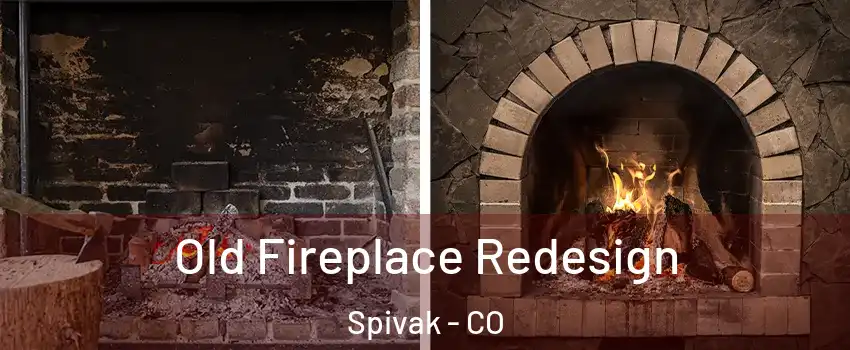 Old Fireplace Redesign Spivak - CO