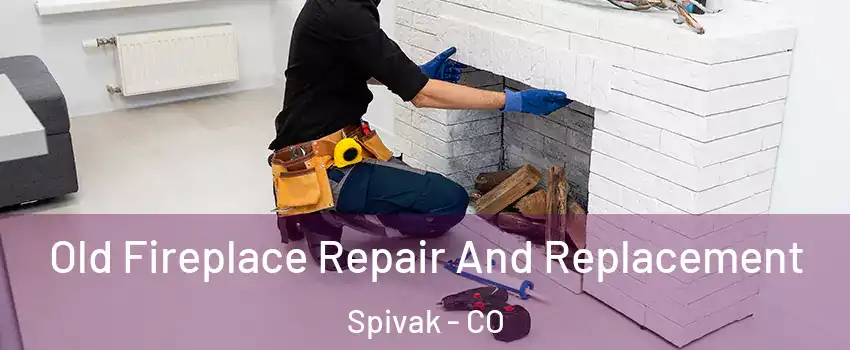 Old Fireplace Repair And Replacement Spivak - CO