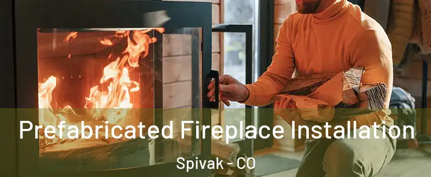 Prefabricated Fireplace Installation Spivak - CO